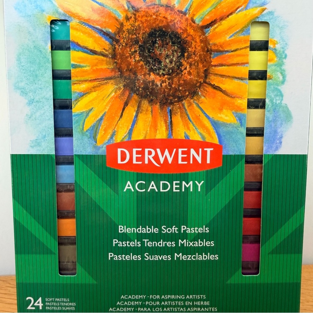 DERWENT ACADEMY 24 BENDABLE SOFT PASTELS NIB
